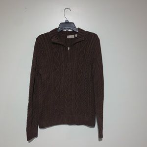 Brown sweater